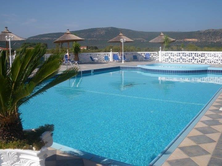 Aparthotel Gogas Palace Ammoudia Exterior foto