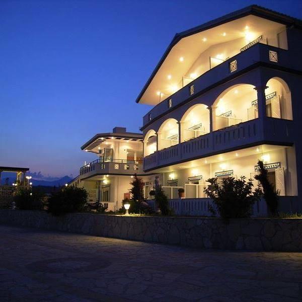 Aparthotel Gogas Palace Ammoudia Exterior foto